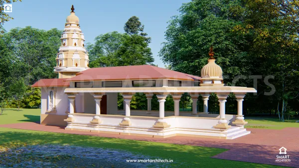 Temple design by Smart Architects